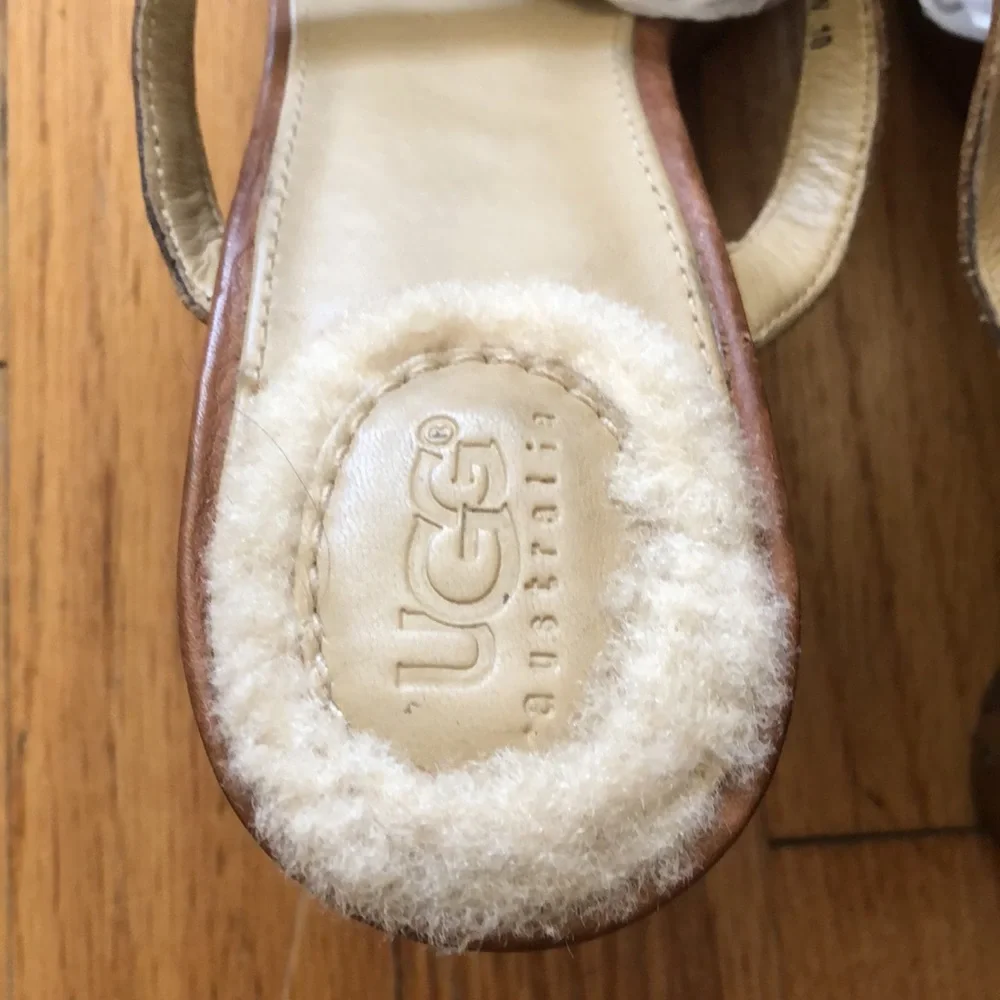 UGG Australia Leather Platform - Picture 8 of 9